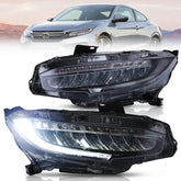 VLAND LED Headlights For 2016-2021 Honda Civic Australia